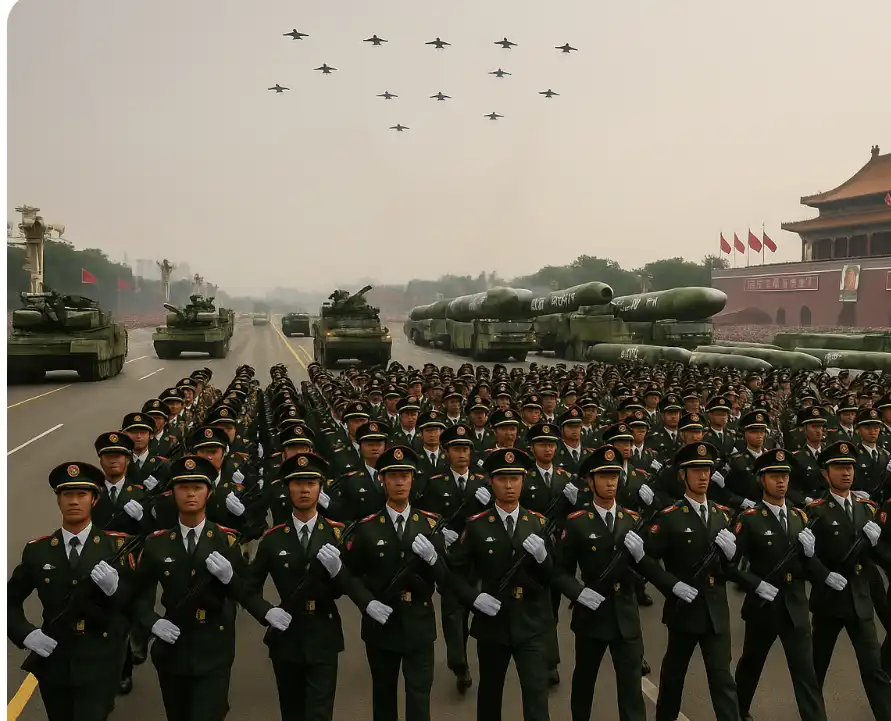 Tiananmen’deki dev geçit töreni küresel mesaj verdi