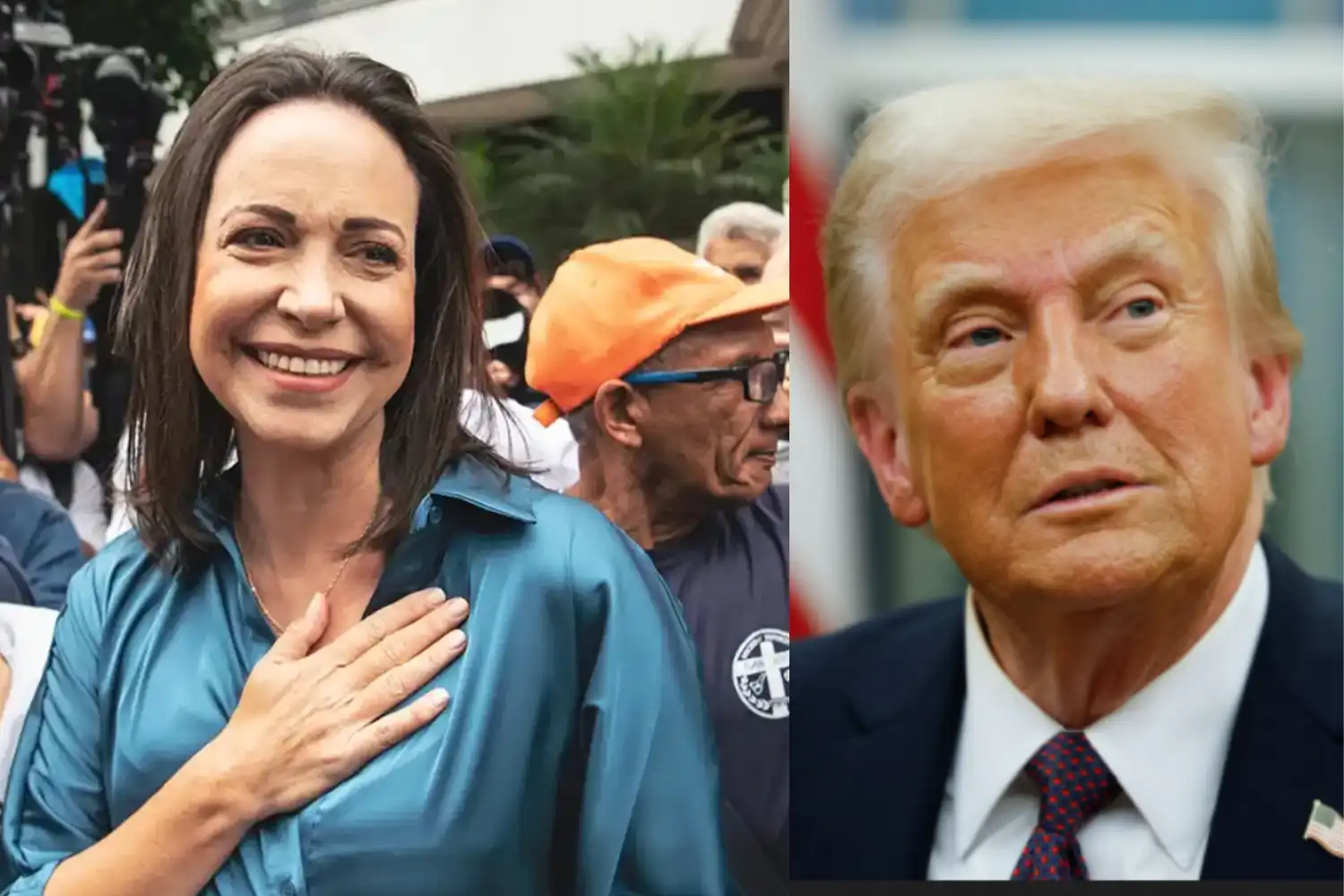 Trump, Venezuelalı muhalif lider  Machado ile görüşecek