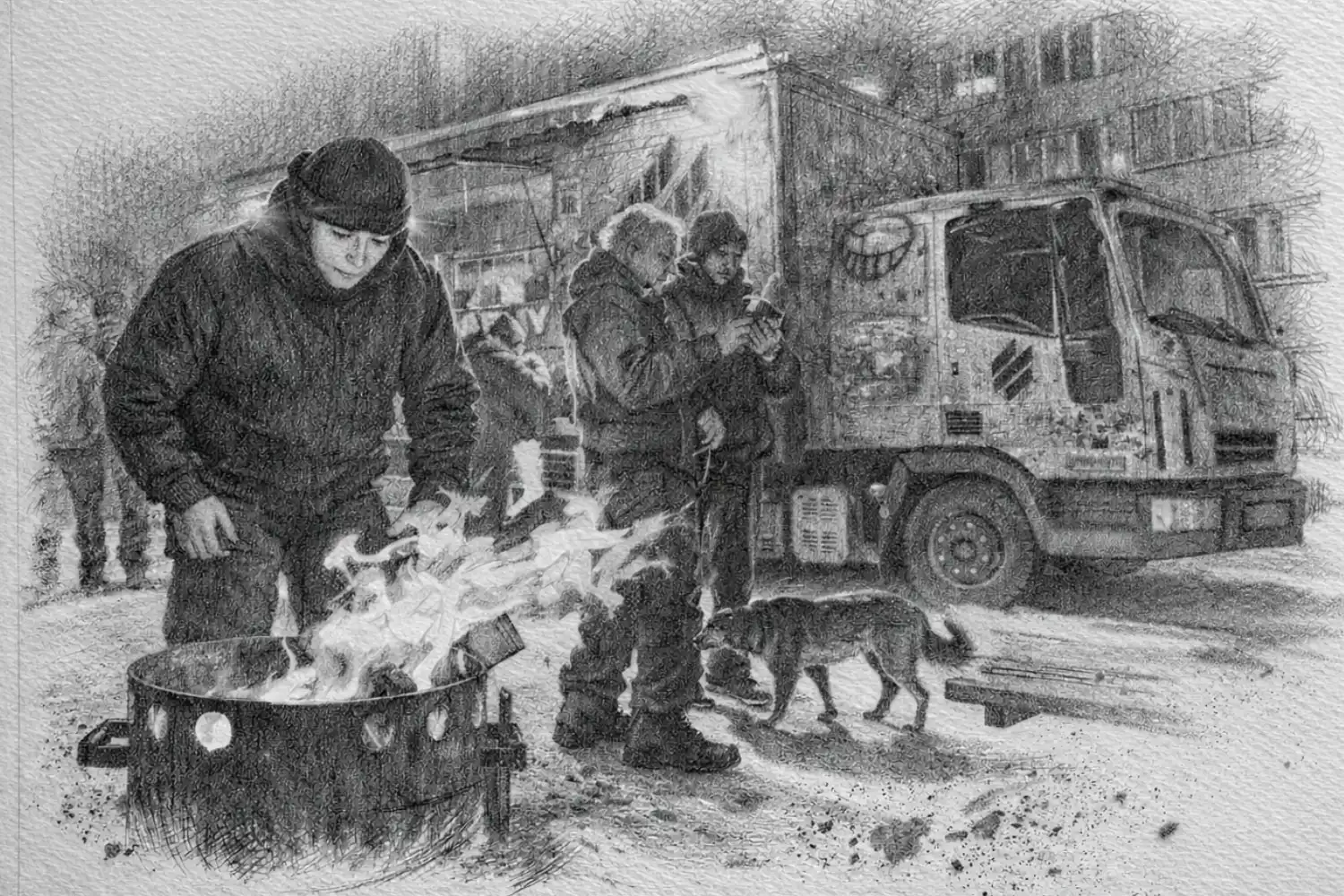 Ukrayna’da inanılmaz soğukta bir savaşın hikâyesi