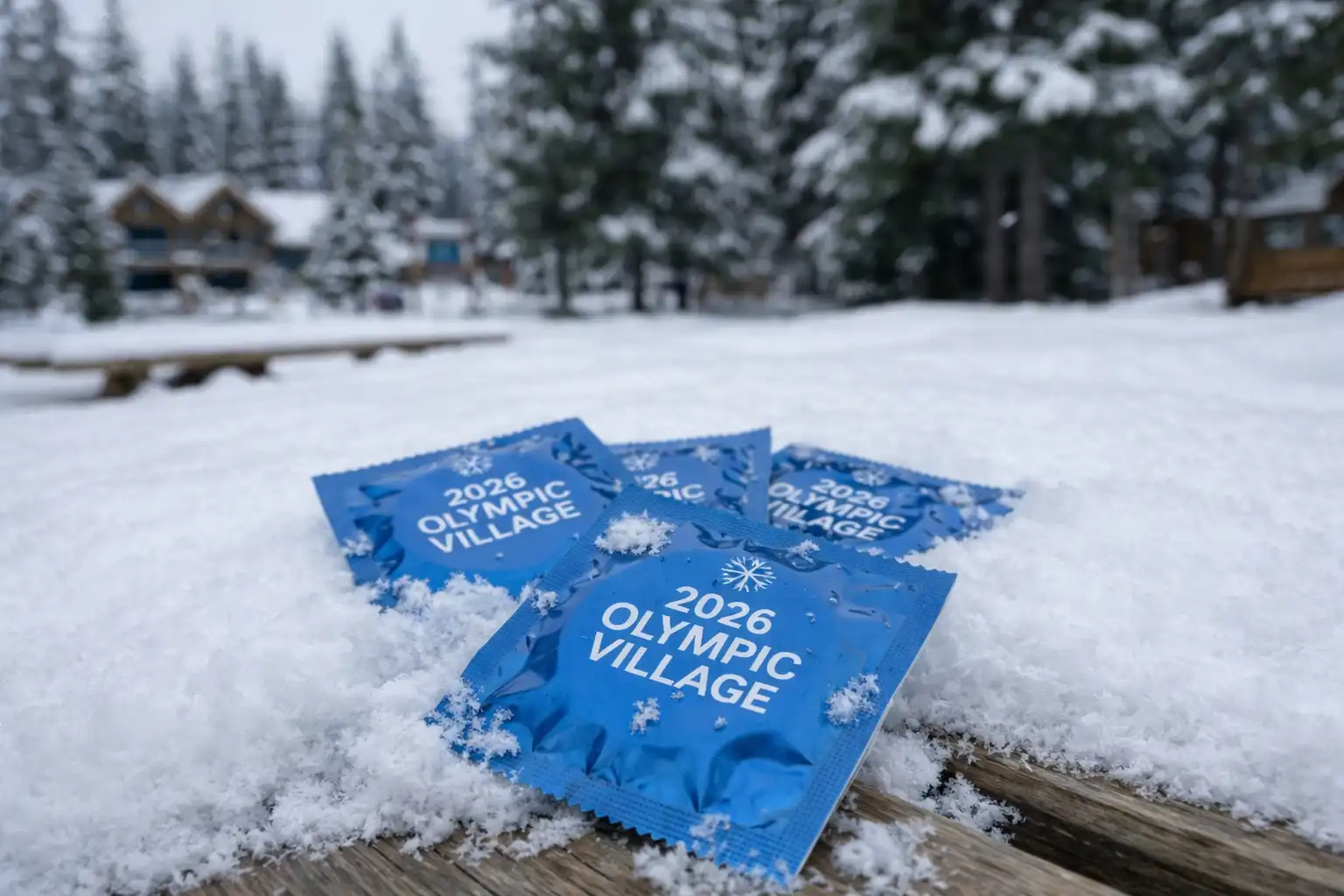 İtalya’daki kış oyunlarında ücretsiz prezervatifler üç günde bitti