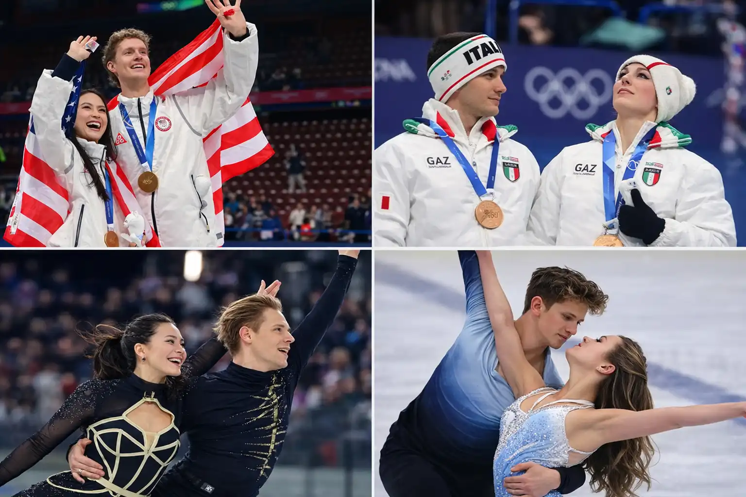 Madalyanın öteki yüzü buzda aşk