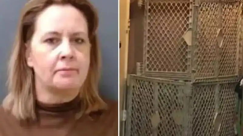 Evlatlık çocuklarını kafese kilitleyen kadına 80 yıl hapis