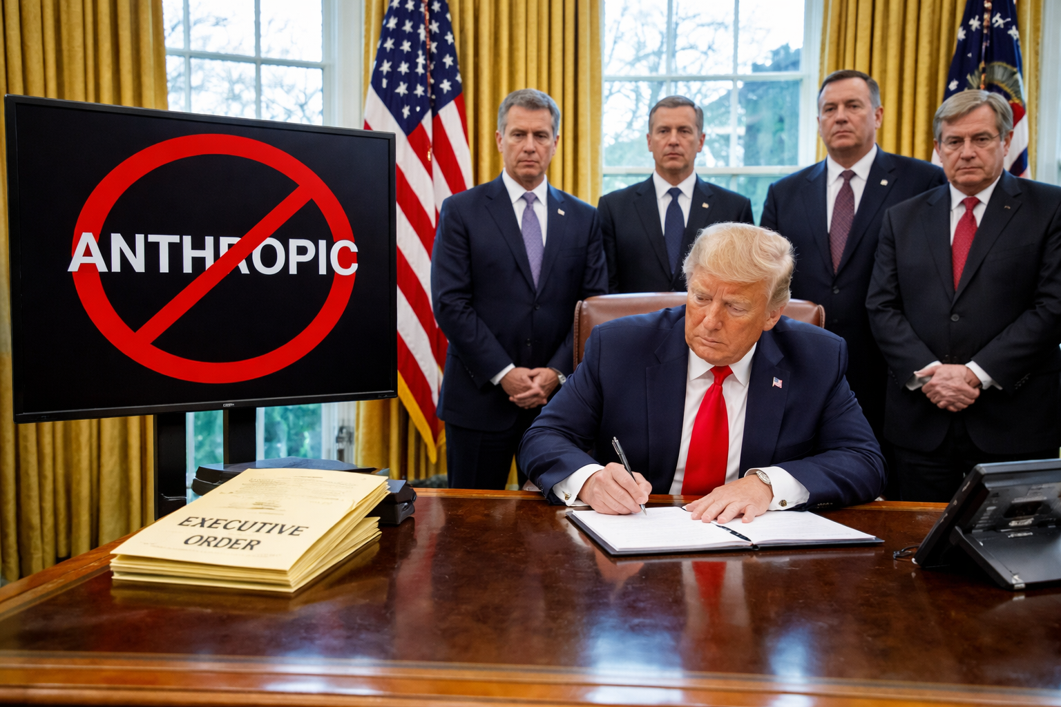 Trump, federal kurumlara Anthropic kullanımını durdurma talimatı verdi