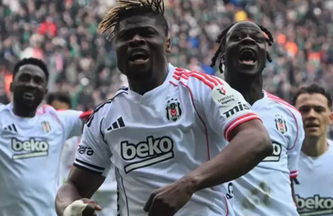 Beşiktaş Kocaeli'de tek golle kazandı