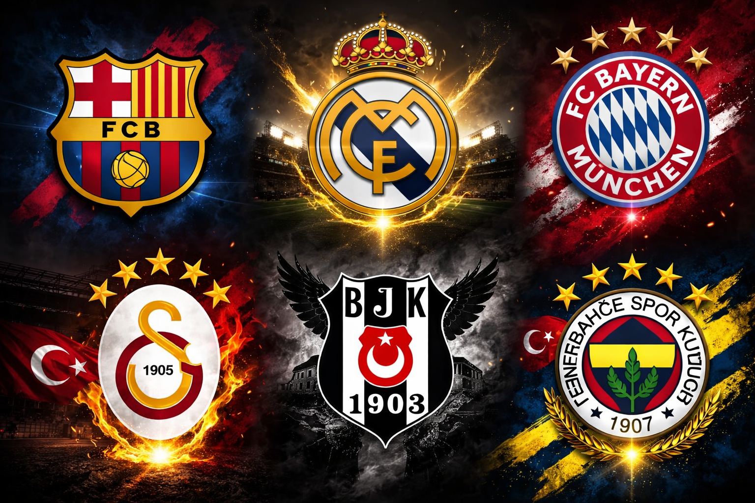 Futbolda devlerin mağaza yarışı: Üç büyükler Avrupa listesinde