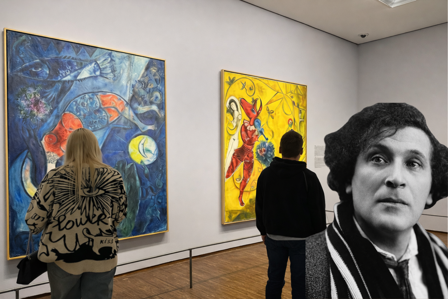 Ölüm yıl dönümünde  ressam Chagall yolculuğu