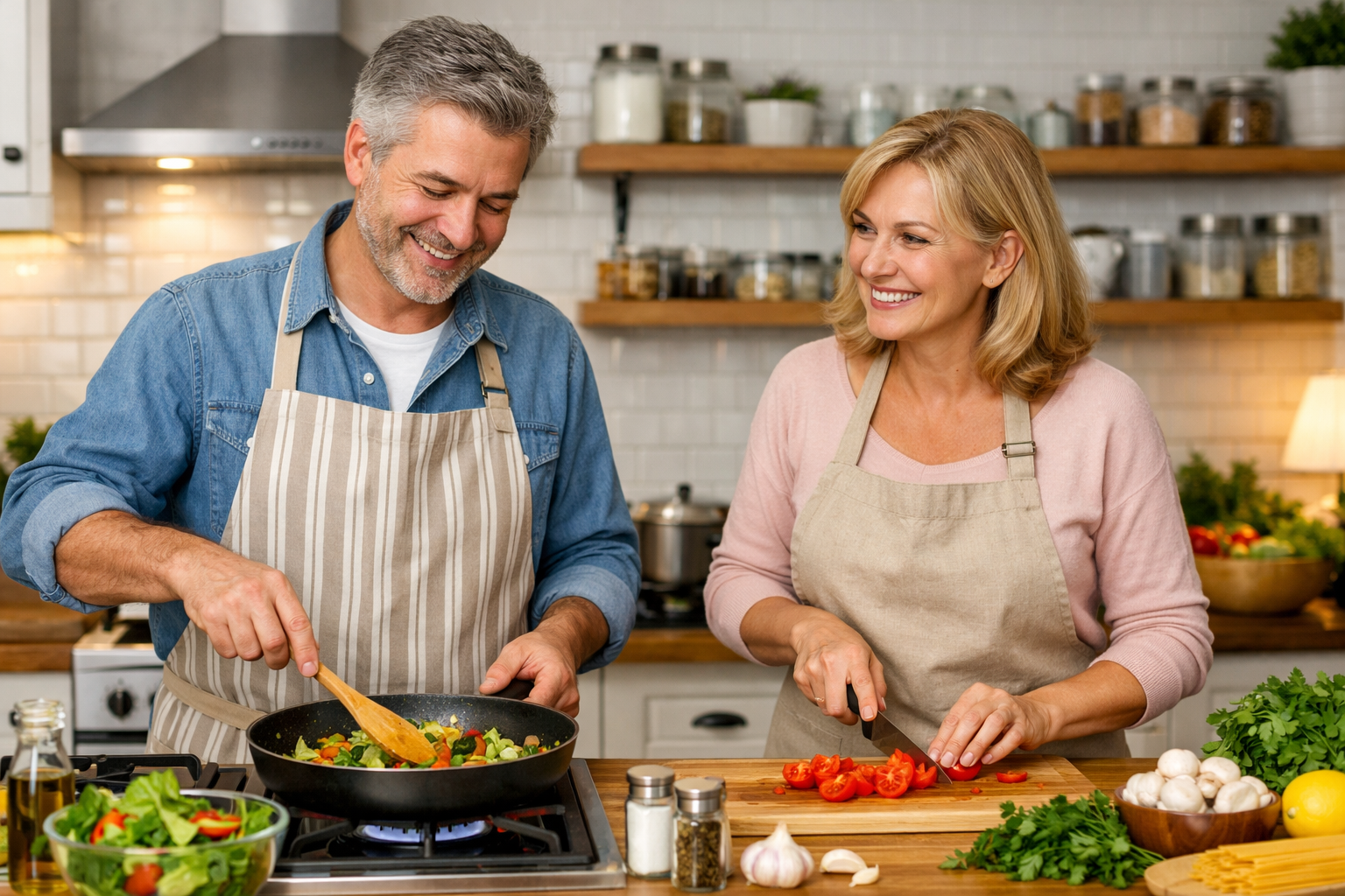 Erkeklerde yemek pişirmek bunama riskini azaltıyor