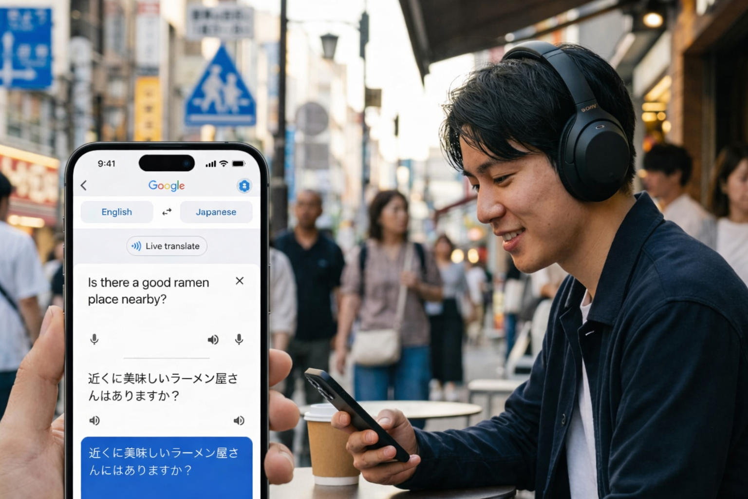 Google’dan kulaklıkla anlık çeviri