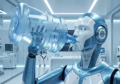 Yapay zekada her sorulan soruda bir şişe su buharlaşıyor