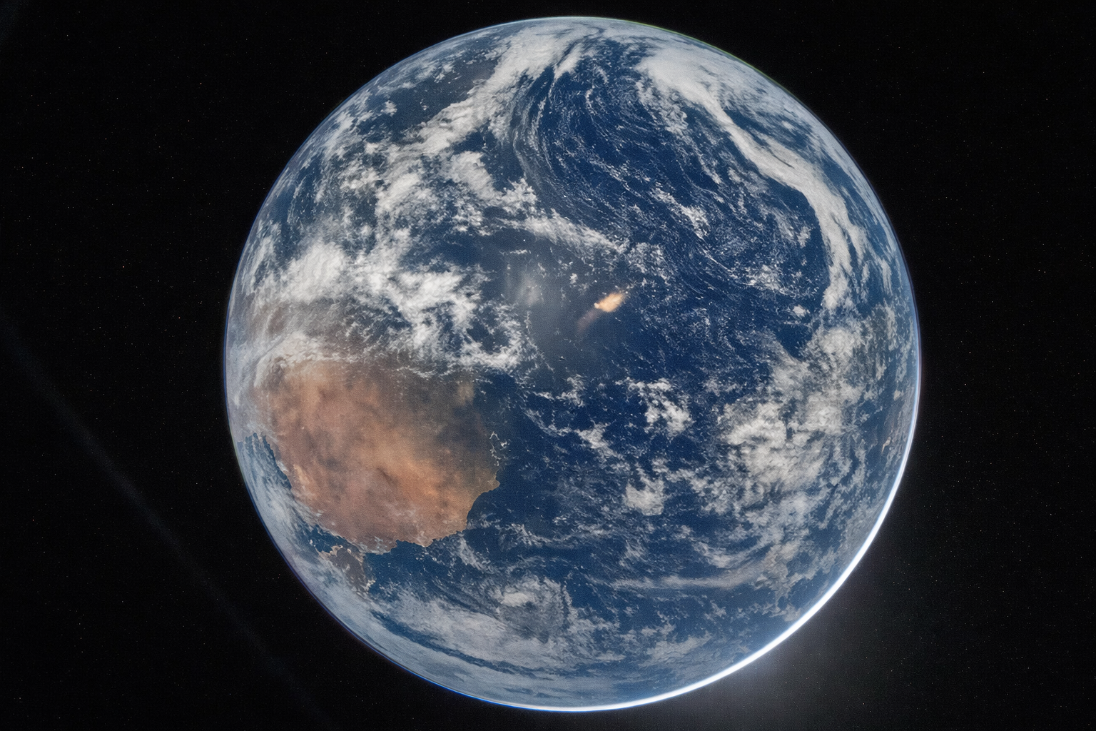 NASA'dan Dünya'nın en son görünen resmi yayımlandı.