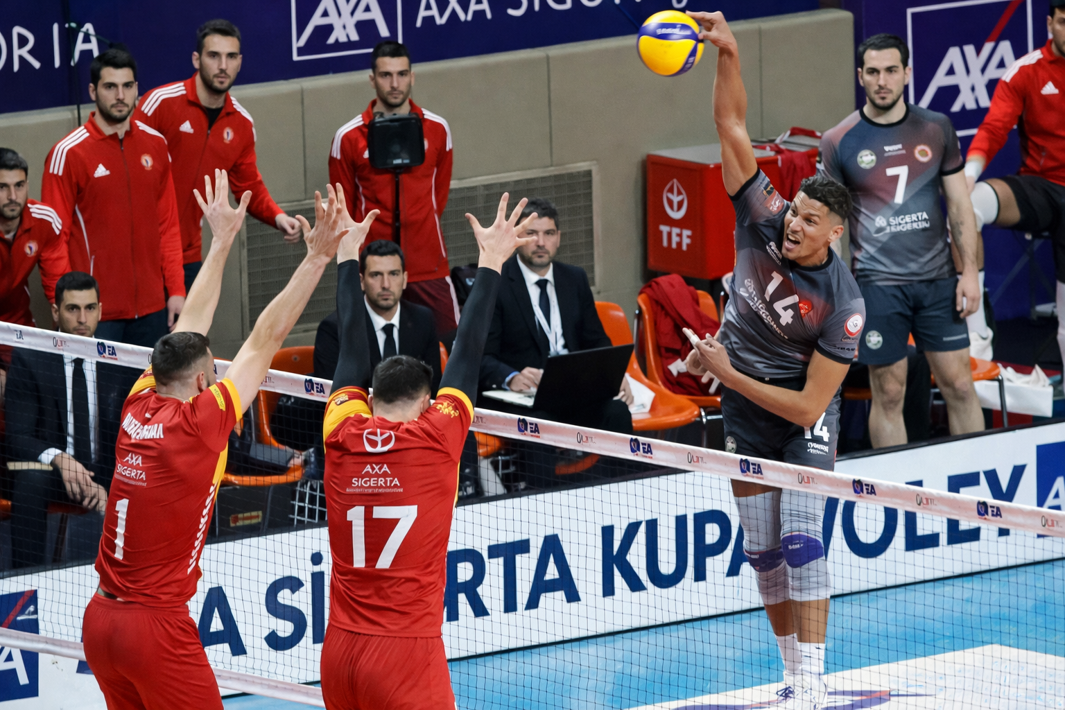 Kupa Voley’de zafer Ziraat Bankkart’ın
