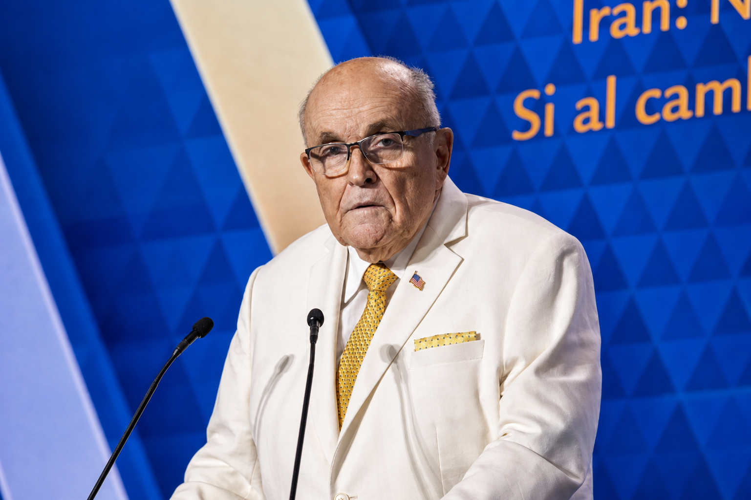 Rudy Giuliani hastaneye kaldırıldı