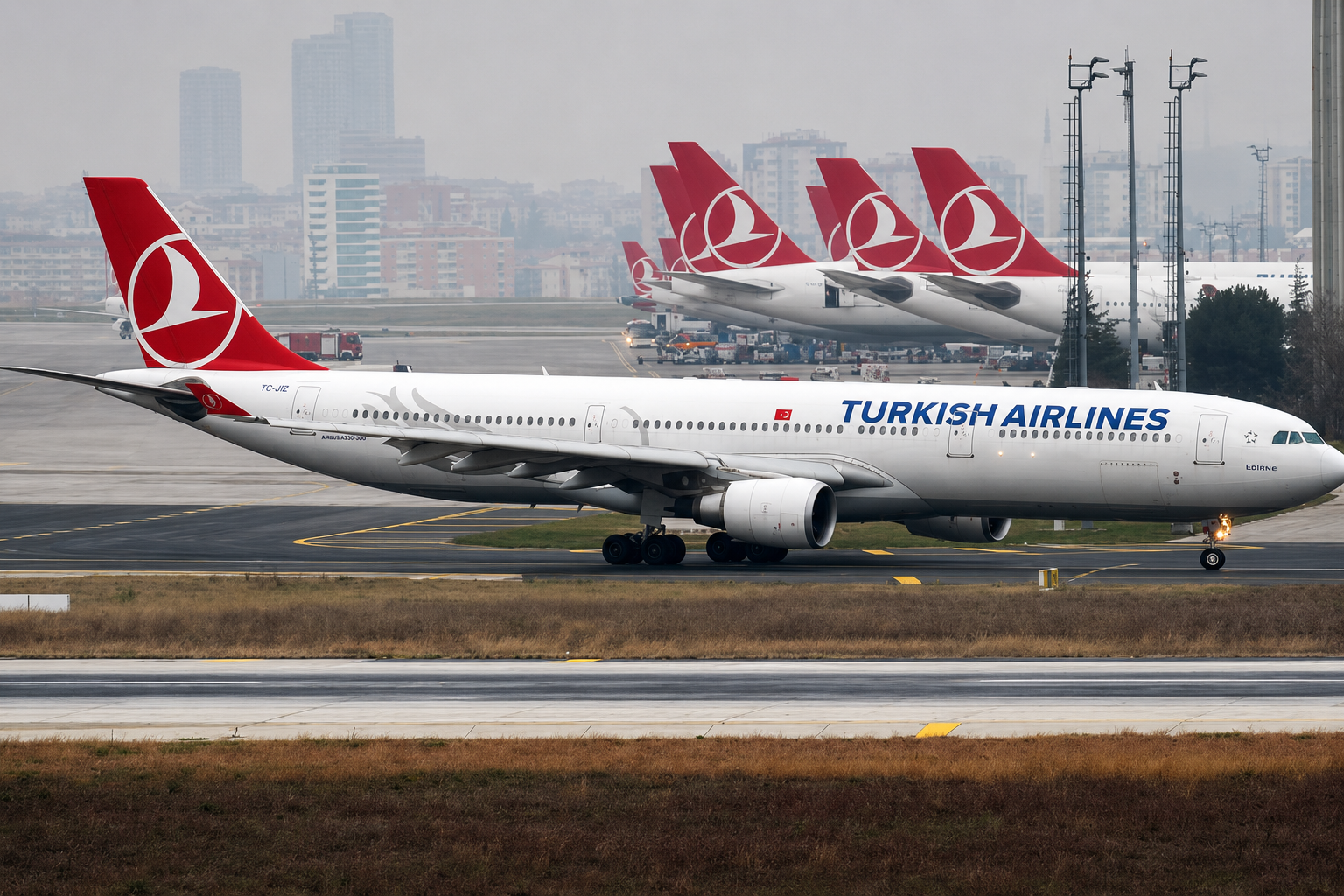 Türkiye’de uçak trafiği 5 yılda 8 milyon 80 bini geçti