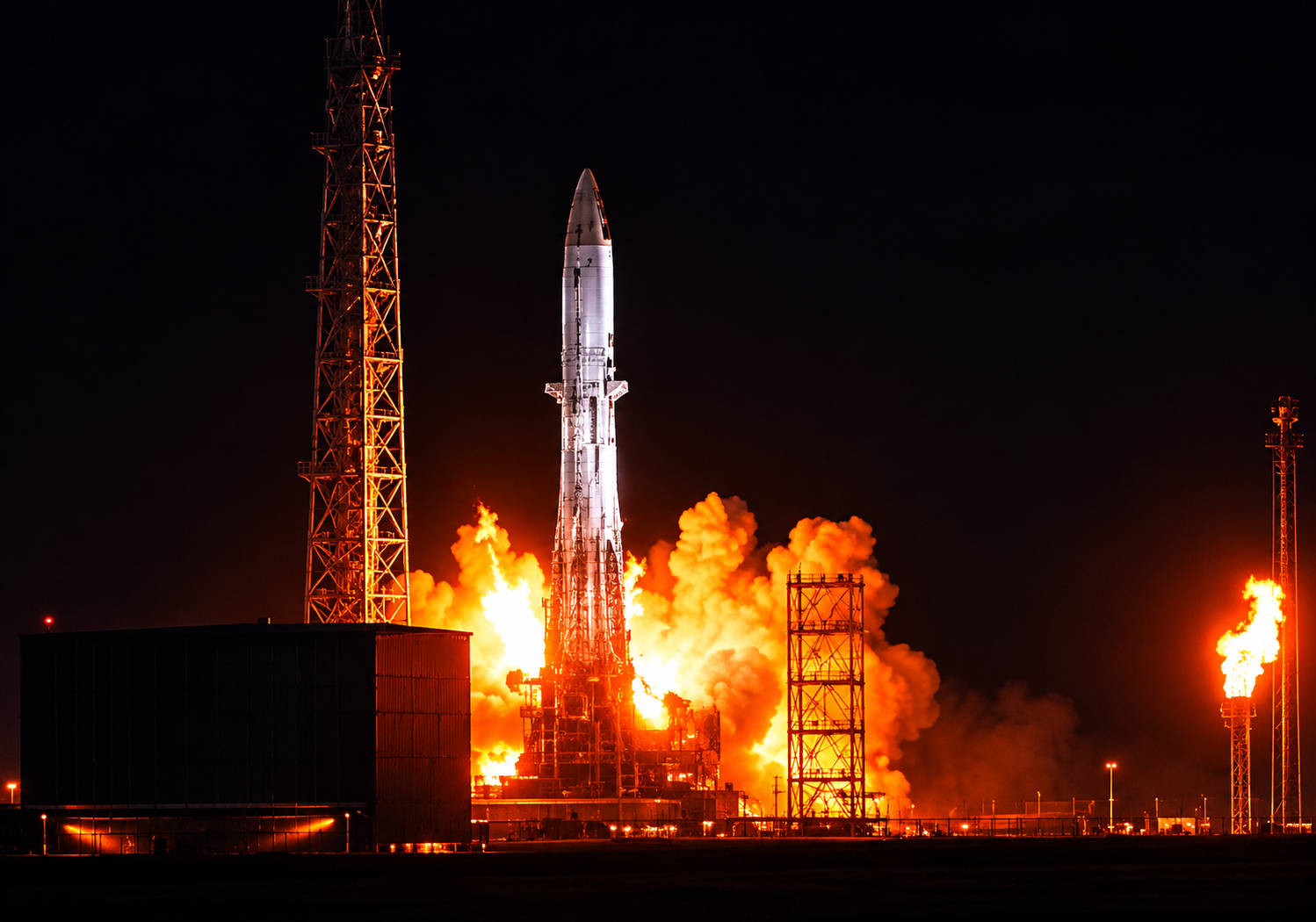 Blue Origin roketi testte patladı