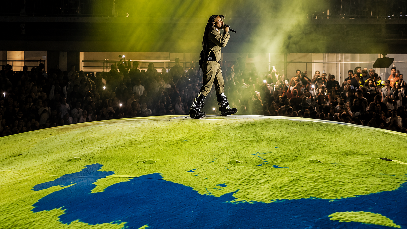 Kanye West İstanbul’u salladı