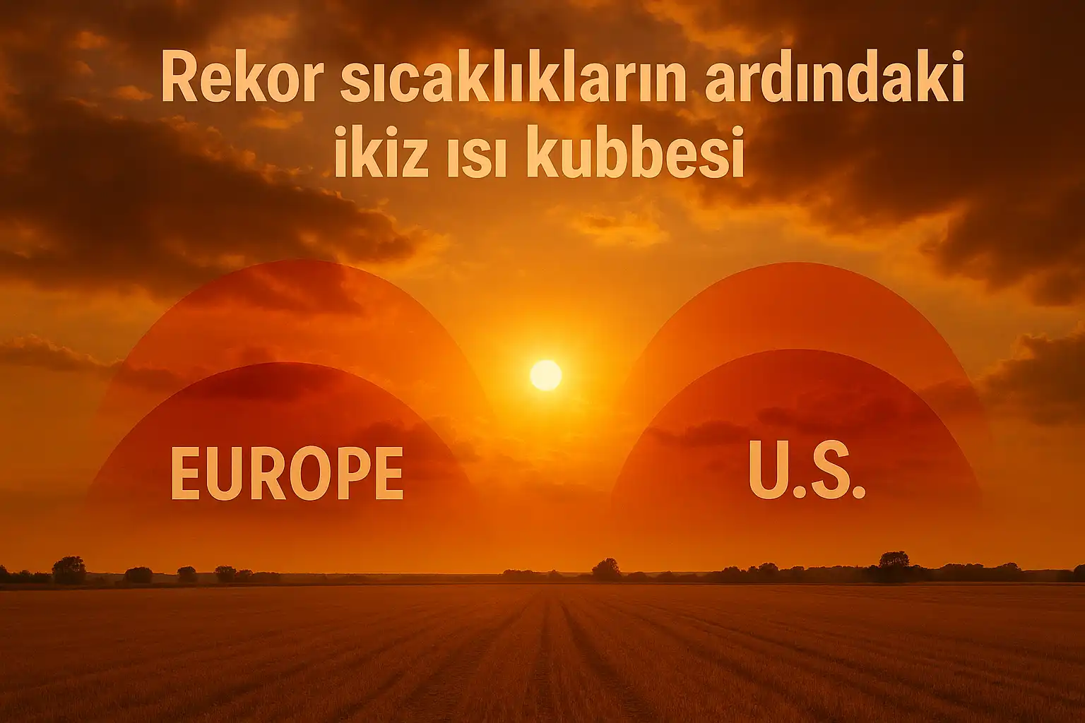 Avrupa ve ABD’yi kavuran sıcak hava dalgaları...Rekor sıcaklıkların ardındaki ikiz ısı kubbesi...Bilim insanları: yaz ayları artık geri dönülmez biçimde değişti