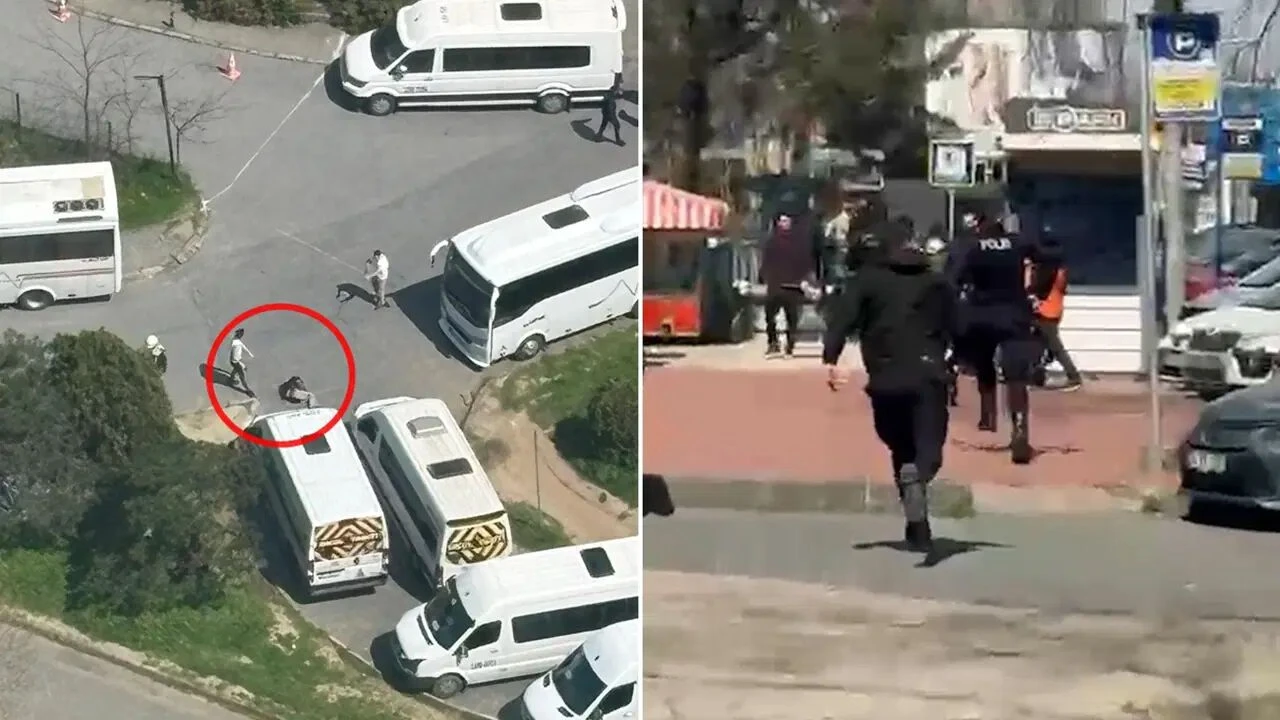 İsrail Konsolosluğu önünde çatışma 3 şüpheli etkisiz