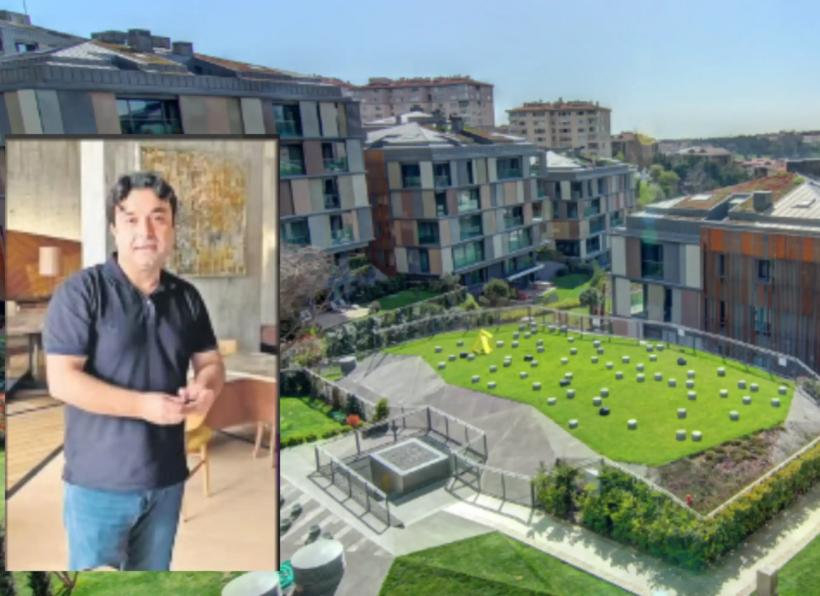 Ünlülerin sitesinde vurgun şoku