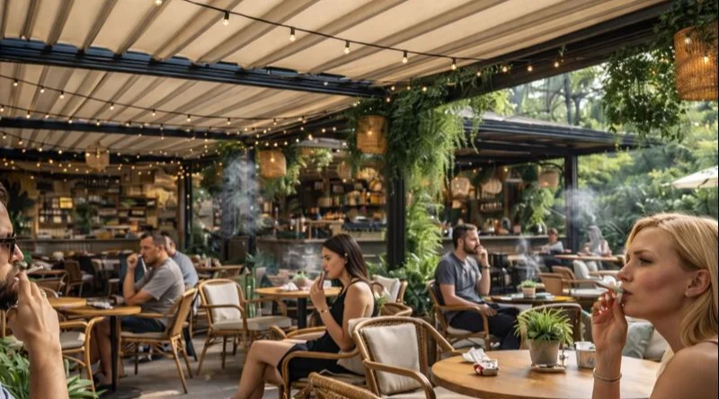 Kış bahçeleri sigara yasağı kapsamına alınıyor