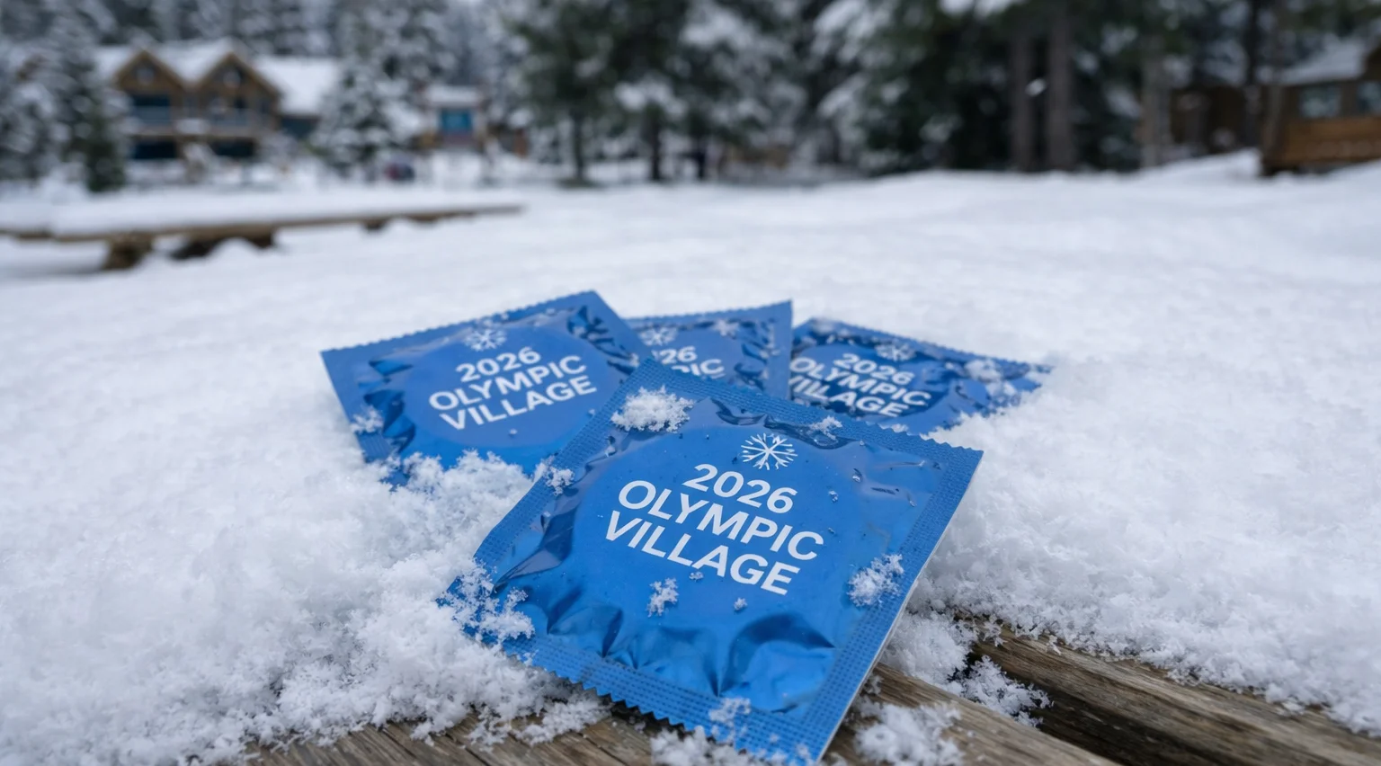 İtalya’daki kış oyunlarında ücretsiz prezervatifler üç günde bitti