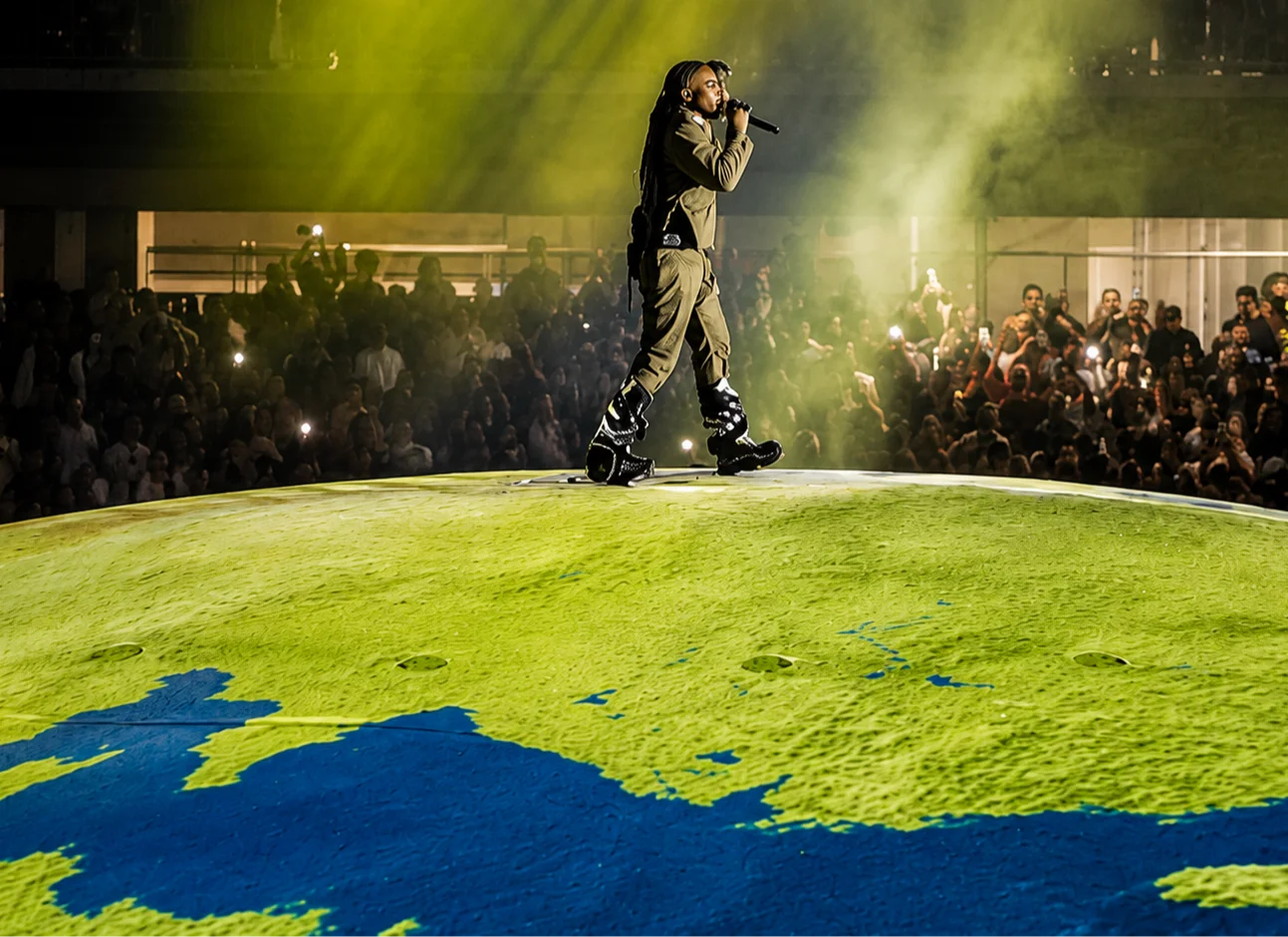 Kanye West İstanbul’u salladı