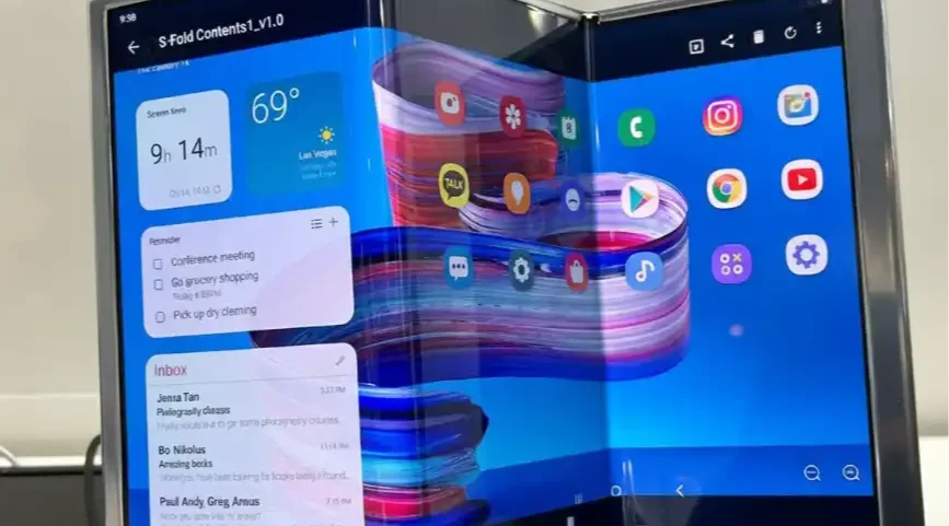 Samsung telefonu 3’e katladı: galaxy z trifold sahnede